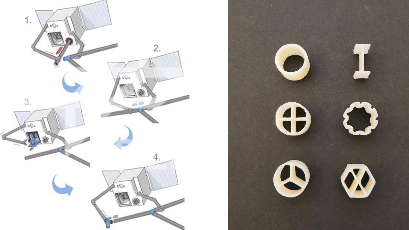 In-Space Manufacturing of Joints and tubular Struts for On-Orbit Assembly of Very Large Carbon Fiber Framework Structures