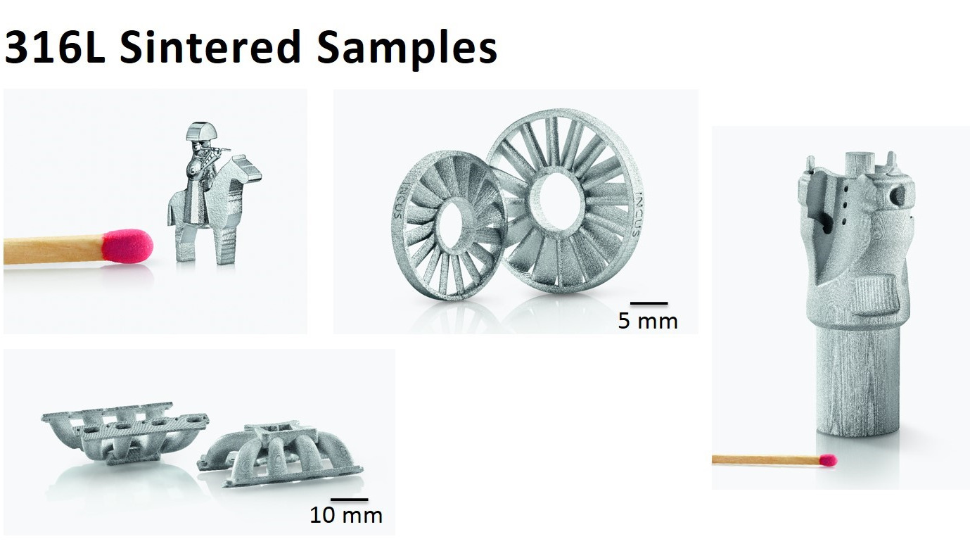 A novel Lithography Metal Manufacturing (LMM) process to produce highly accurate parts from recycled powders from scrap metals on the Moon.