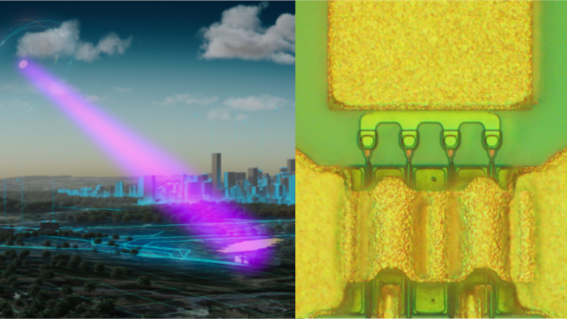 Novel transistor technologies for power beaming applications