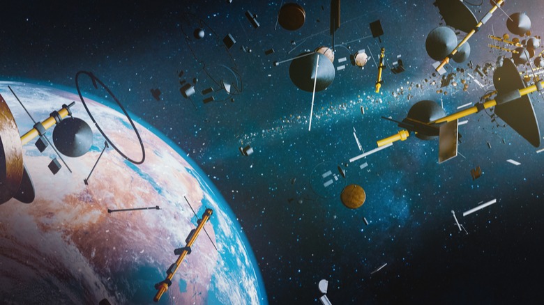 PERSEO - A Percolation Theory of the Space Environment