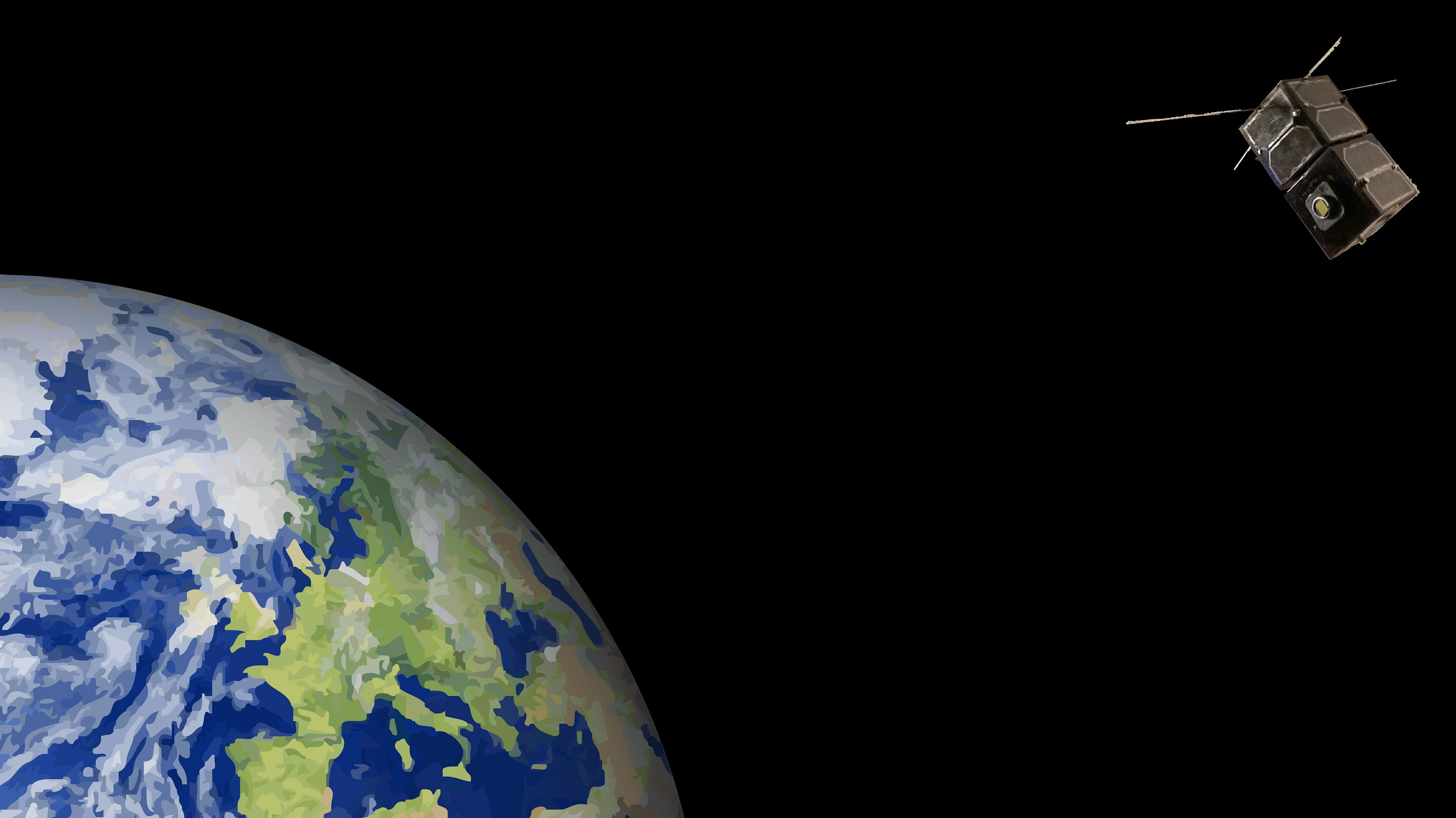 PRe-amp- & filter-free sOlar blind iMaging for low EarTH orbit early warning and localisation of fire ignition using novEl galliUm oxide detector arrayS (PROMETHEUS)