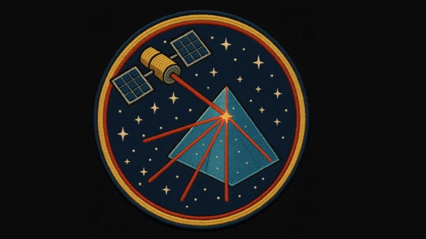 Optical Space Communication with Adaptive wavefront Reconstruction using a Pyramidal sensor (OSCAR-Py)