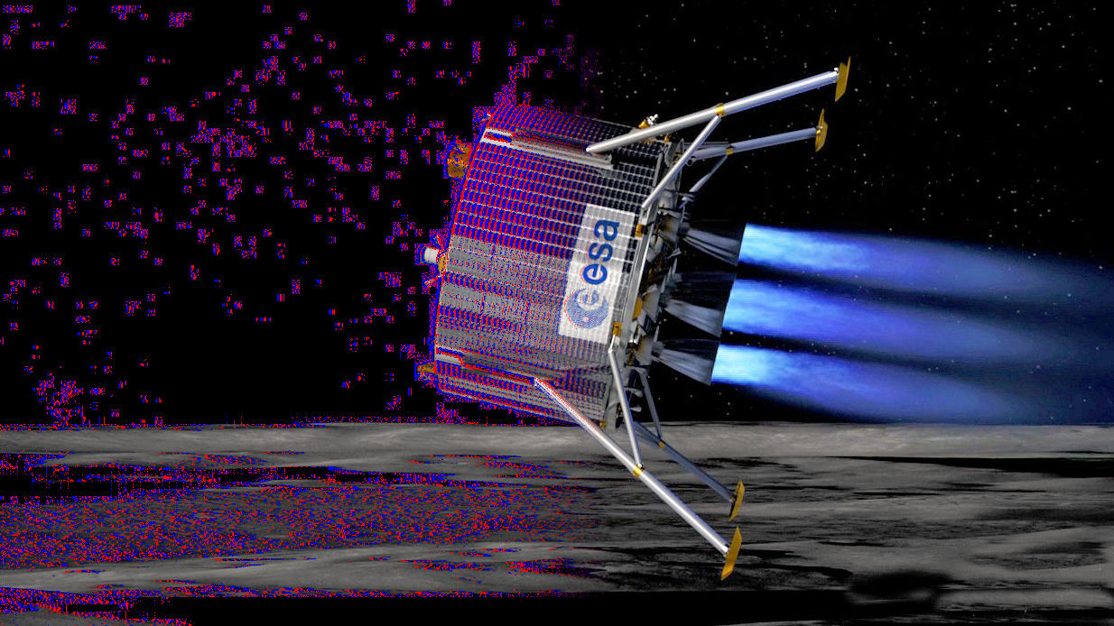 Pushing the limits of Space Navigation and Landing using Event-based Cameras